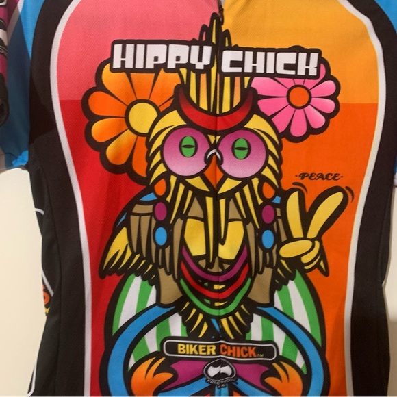 World Jerseys Hippie Chick Cycling Top Size Medium - Picture 5 of 8